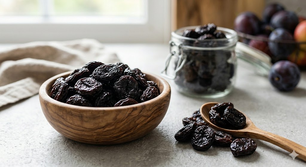Prune uscate catifelate